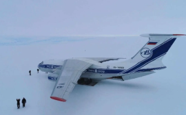Российский аэродром Зенит в Антарктиде принял первый международный авиарейс
