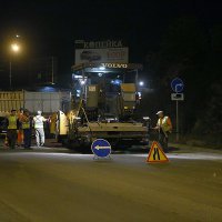 Ремонт дорог Владивостока проводят ночью